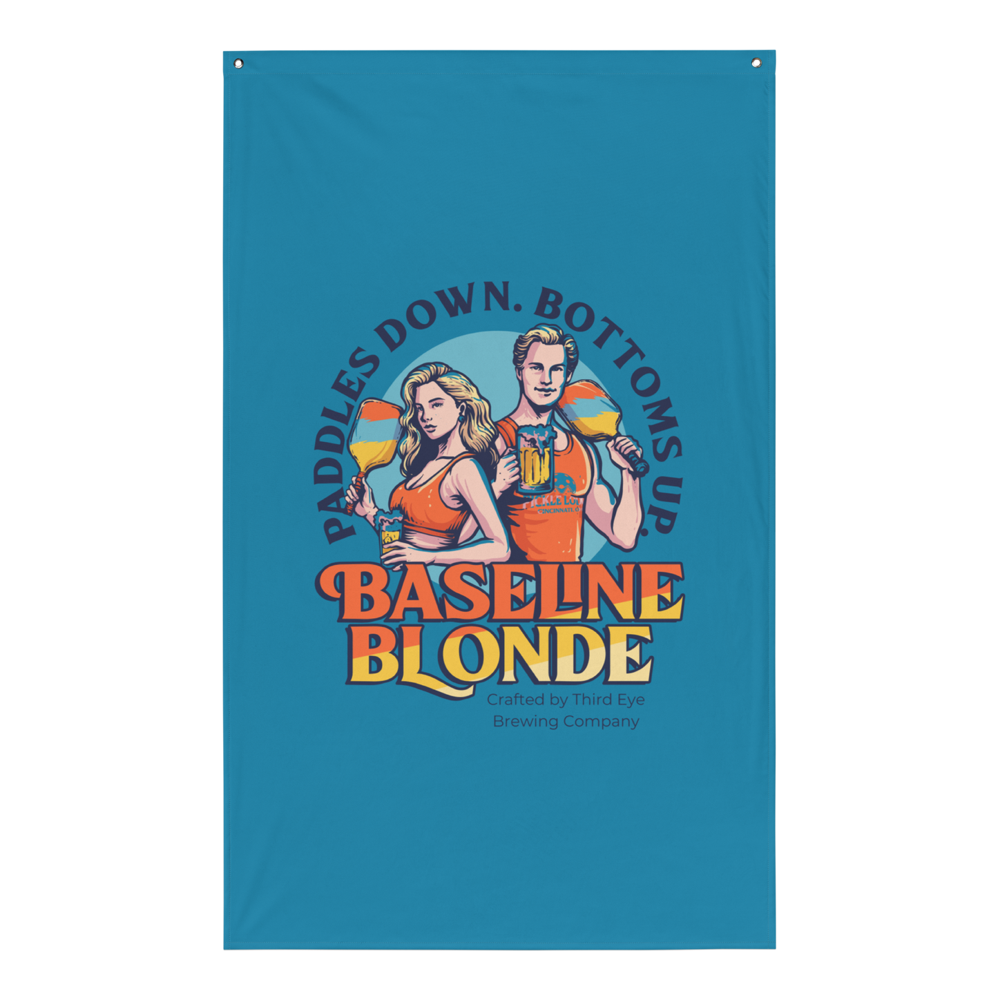 Baseline Blonde Flag