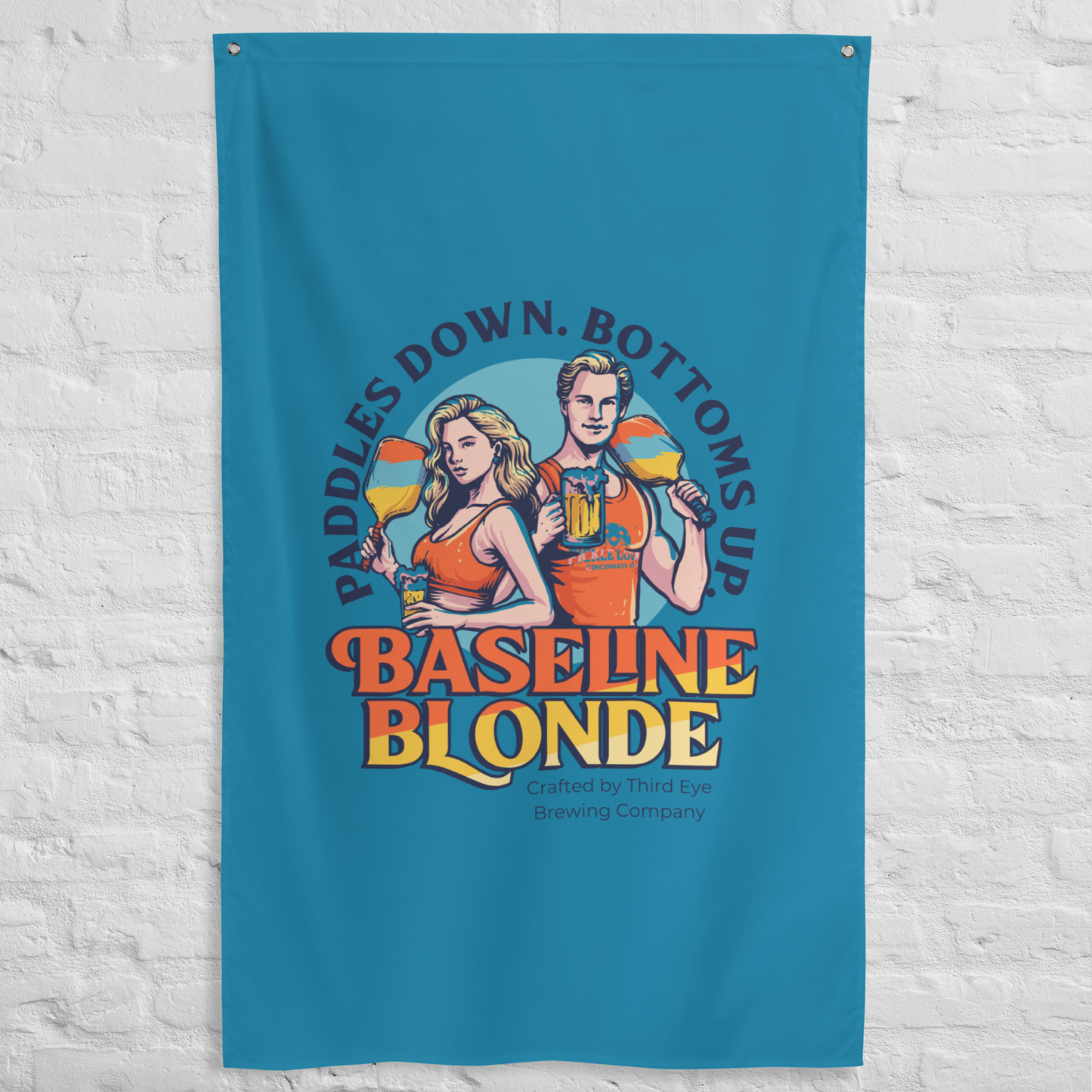 Baseline Blonde Flag