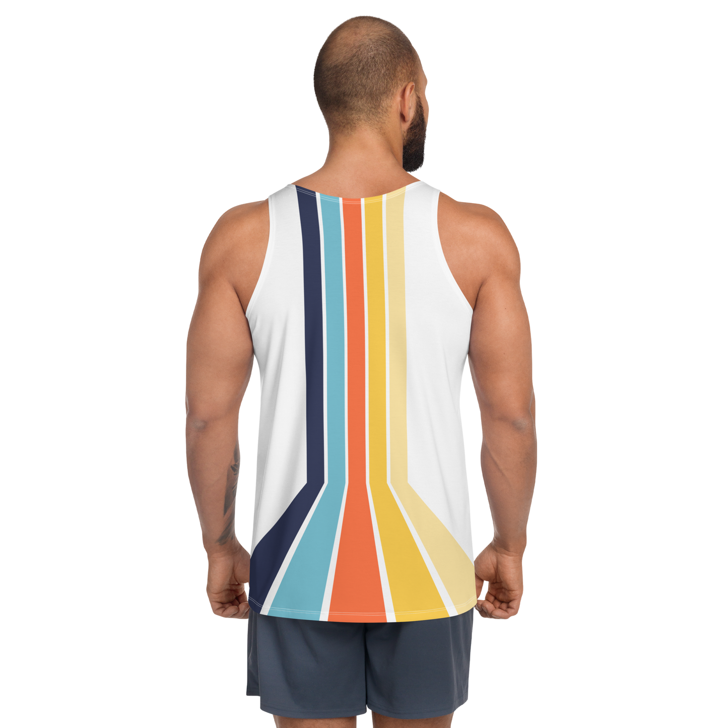 Men's Muscle Tank Top (Power Lines)