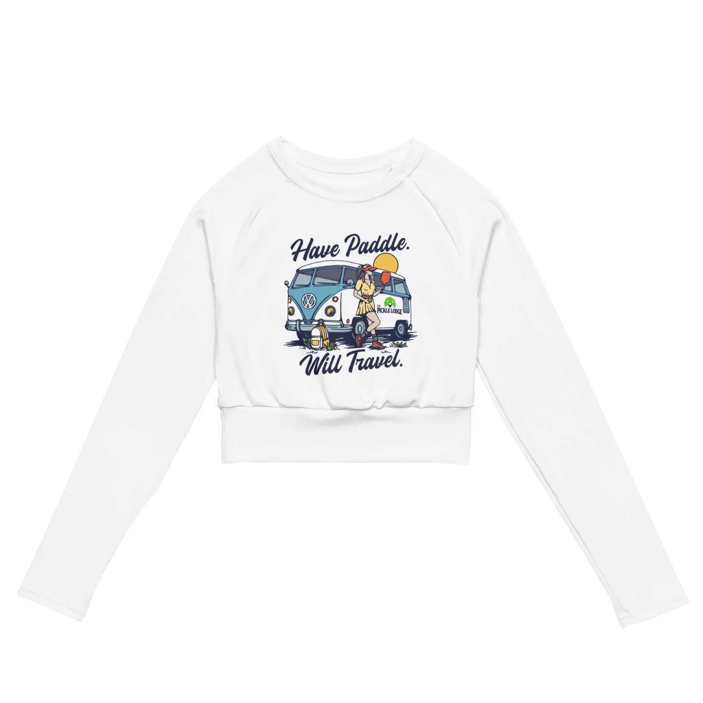 Women's Interclub Long-Sleeve Crop Top