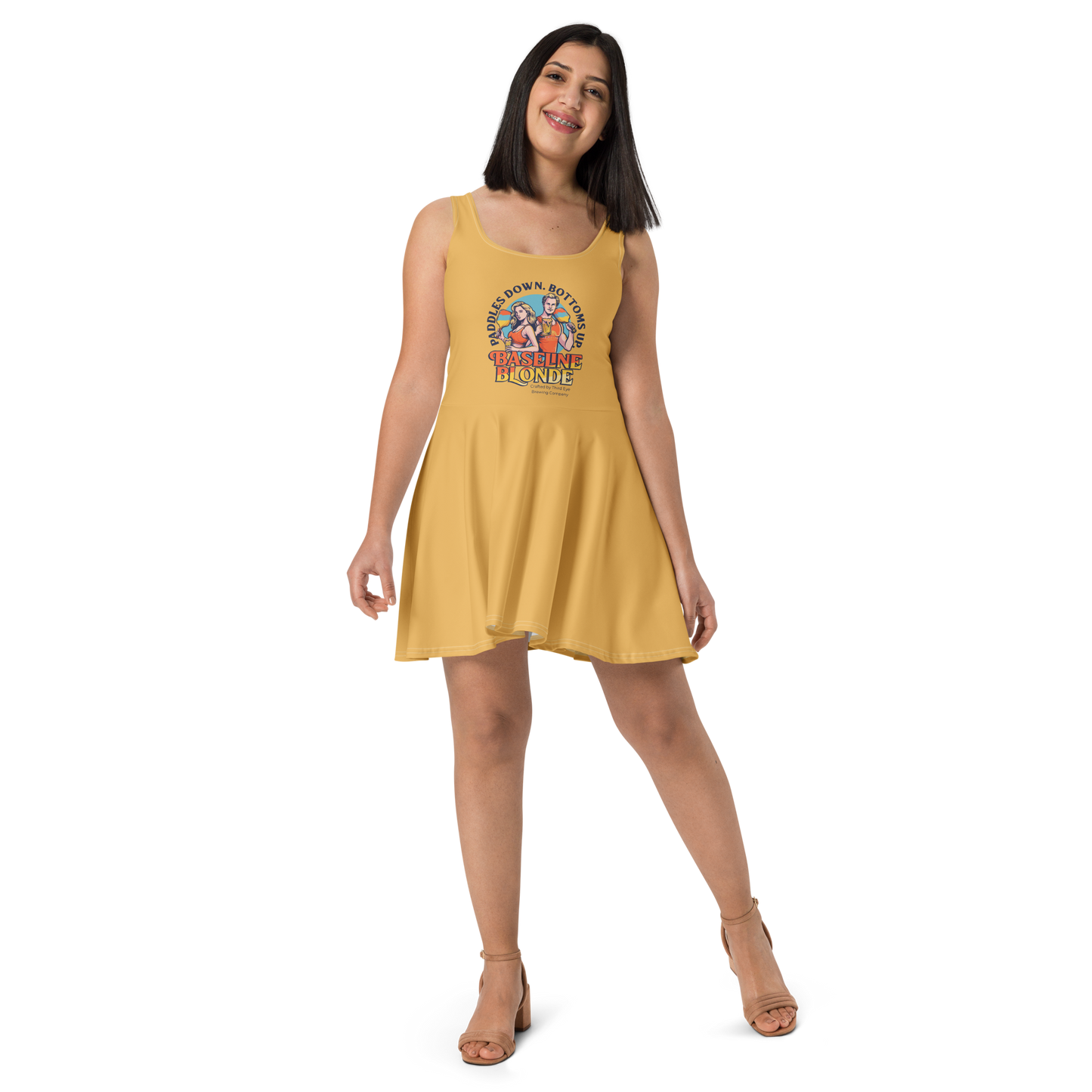 Baseline Blonde Skater Dress