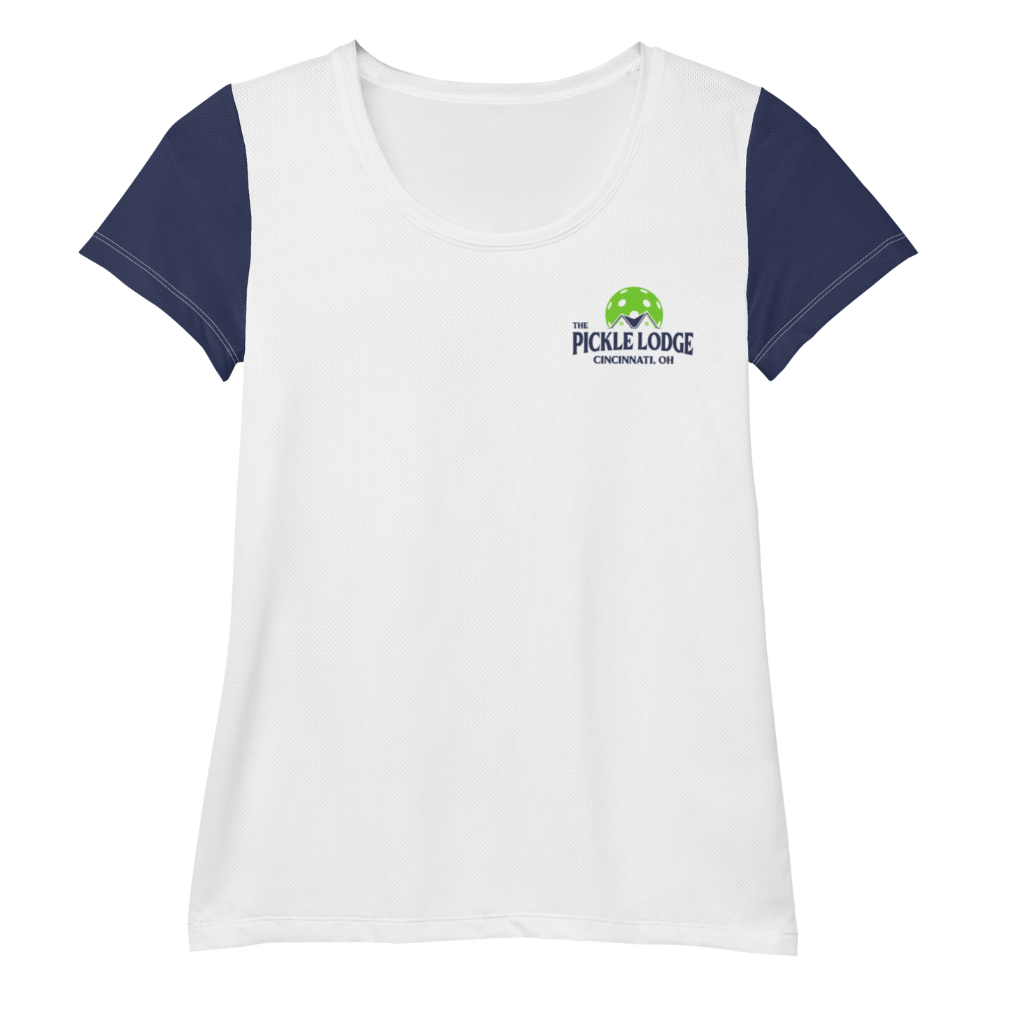 Women's Athletic T-Shirt (Power Lines)