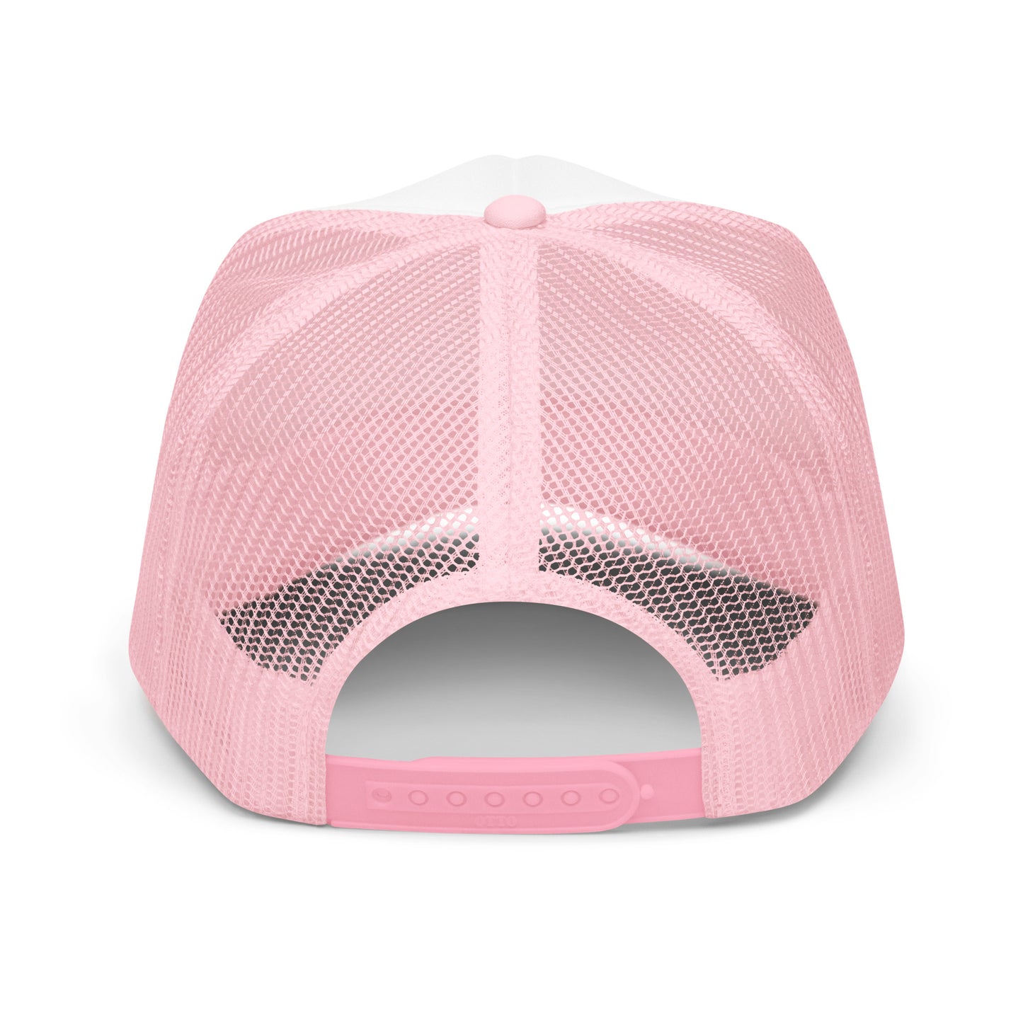 Foam Trucker Hat (White with Accent Colors)