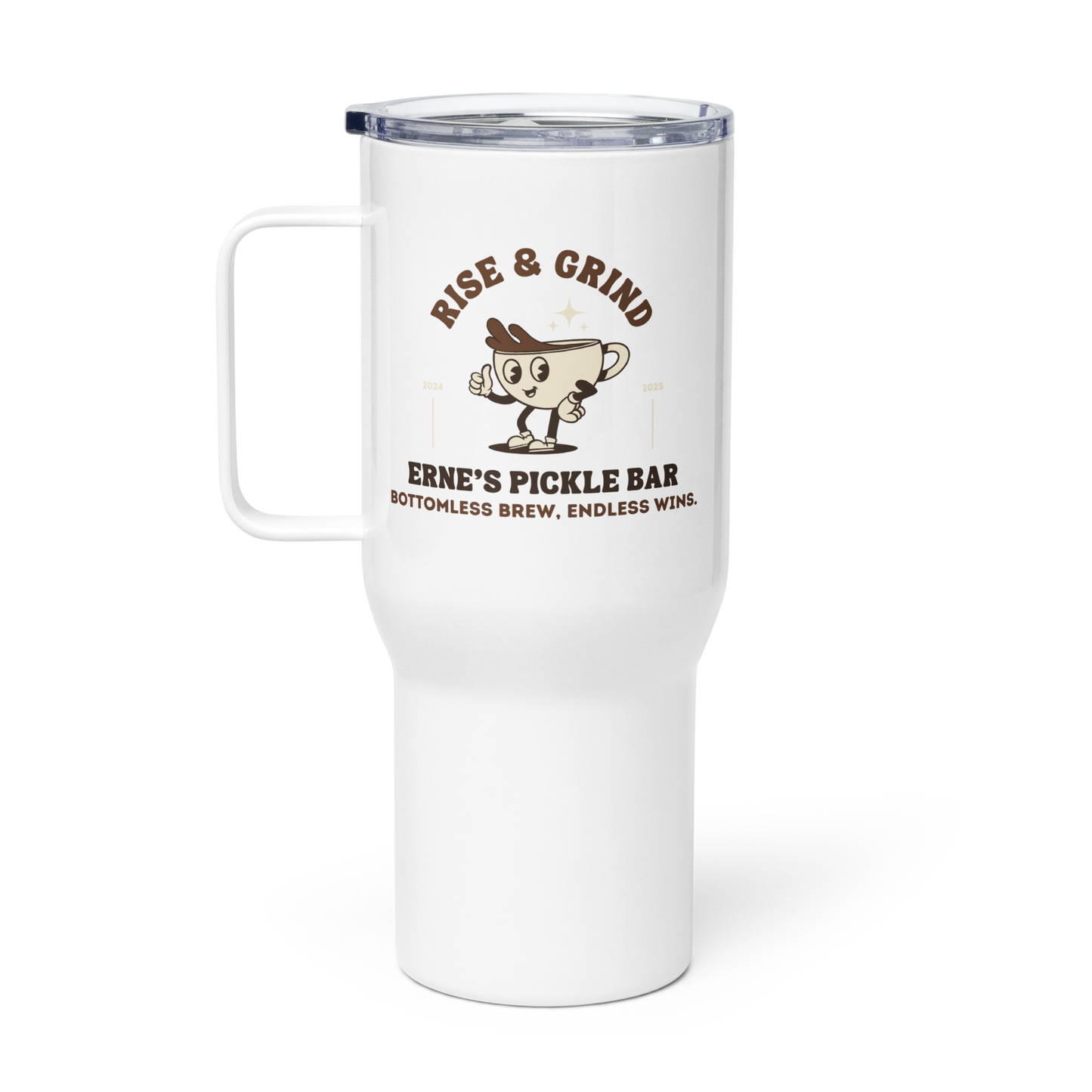 Rise & Grind Bottomless Coffee Mug