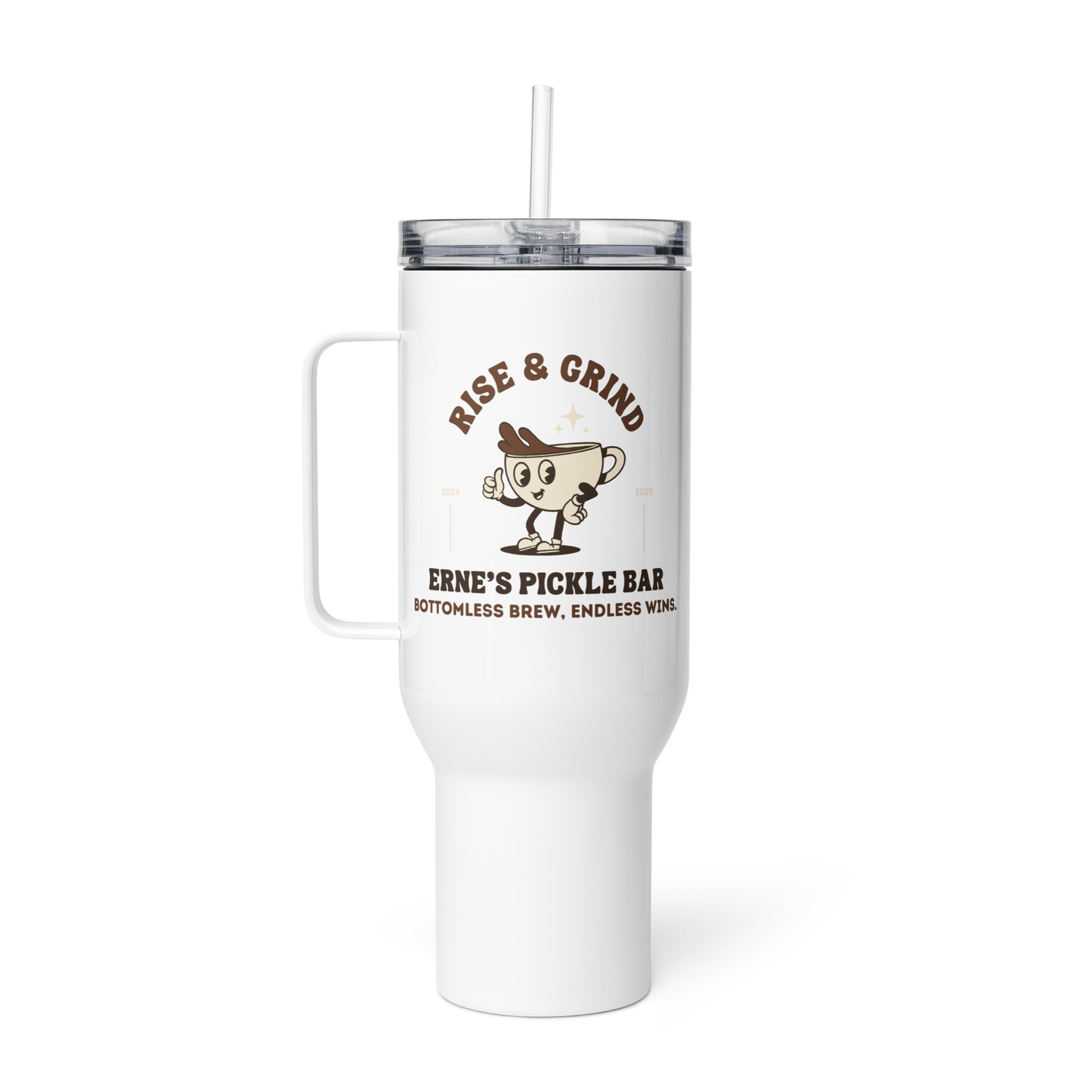 Rise & Grind Bottomless Coffee Mug