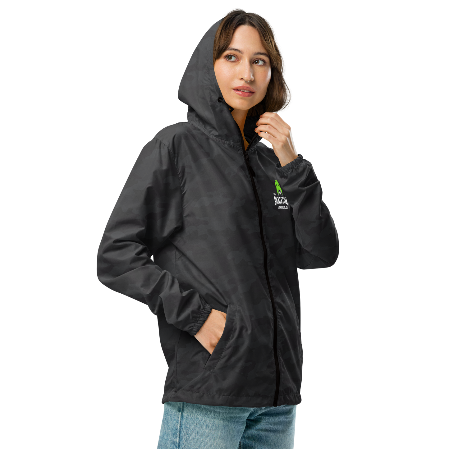 Lightweight Zip-Up Windbreaker