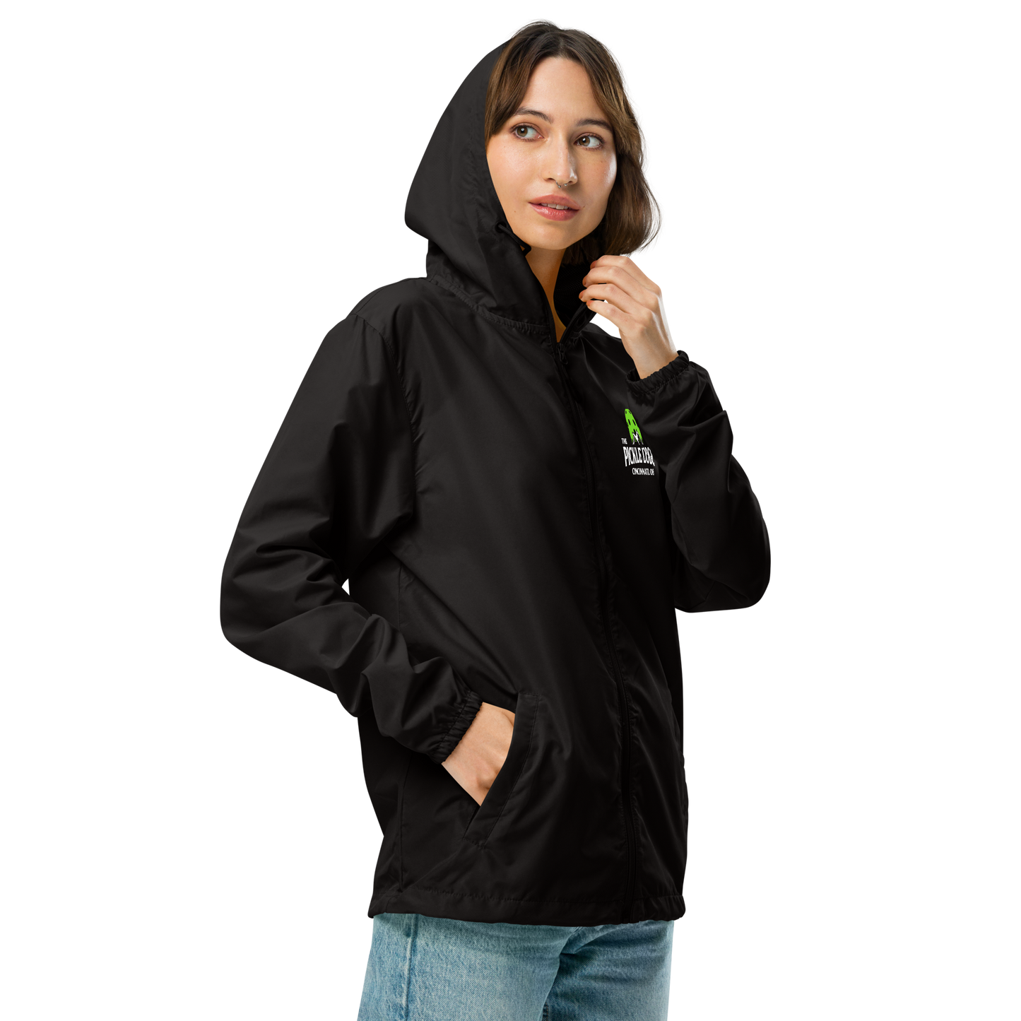 Lightweight Zip-Up Windbreaker