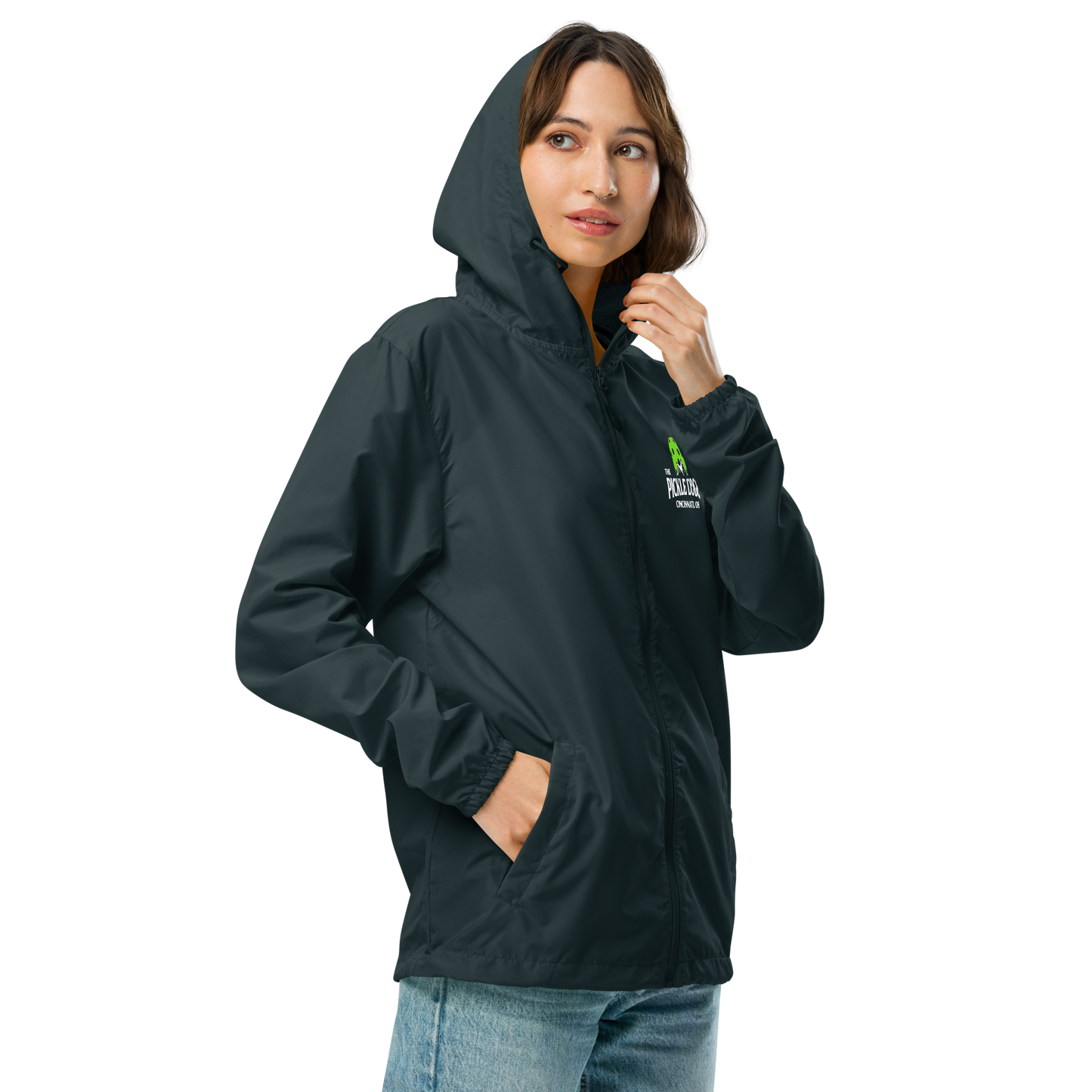 Lightweight Zip-Up Windbreaker