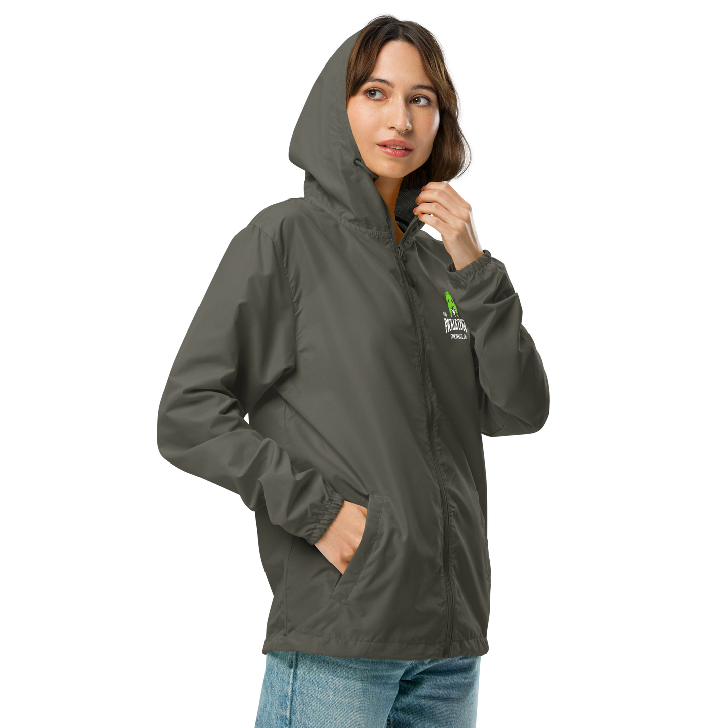 Lightweight Zip-Up Windbreaker