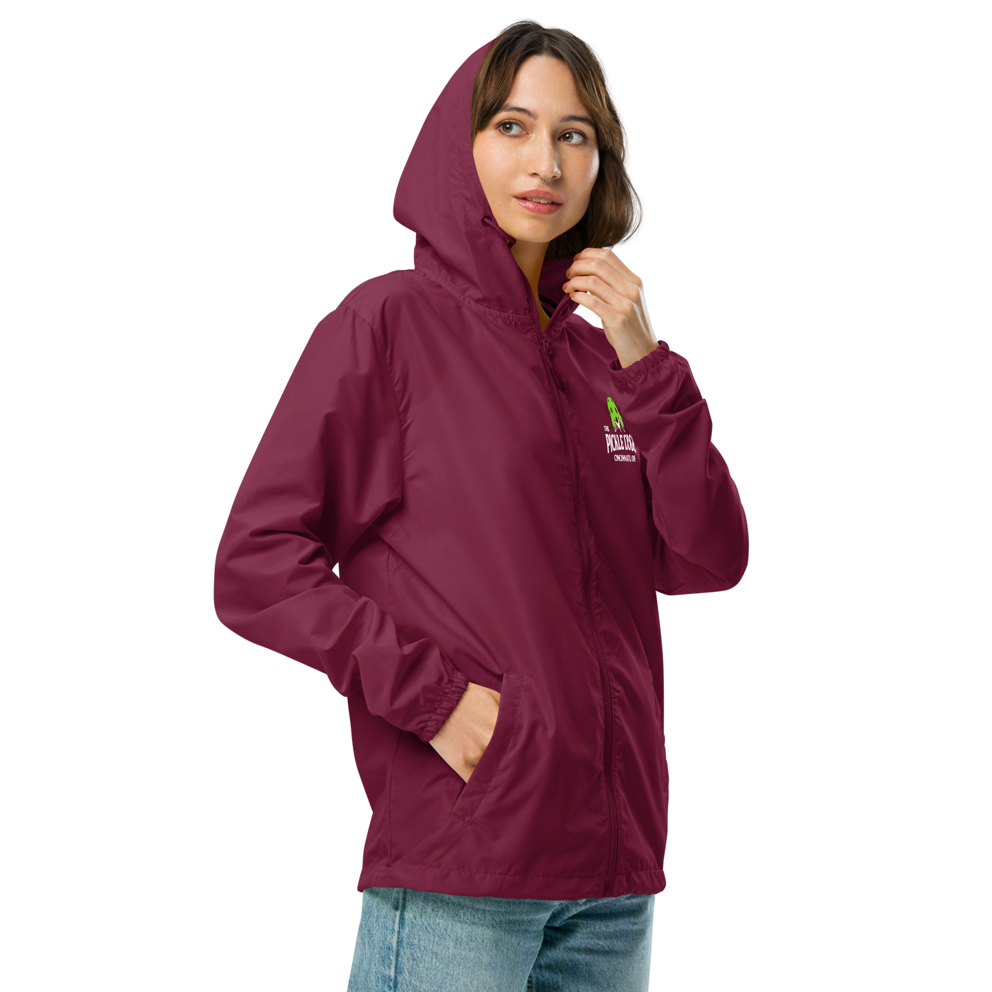 Lightweight Zip-Up Windbreaker