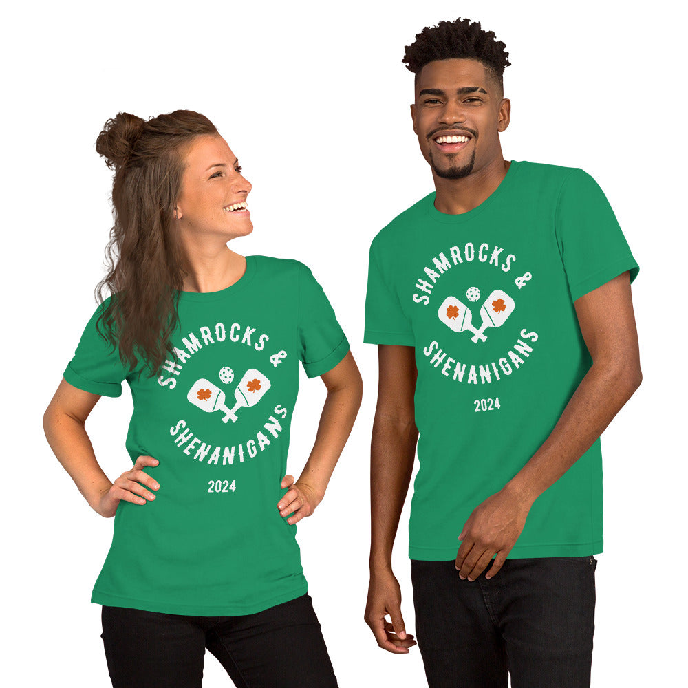 Shamrocks & Shenanigans Unisexy T-Shirt