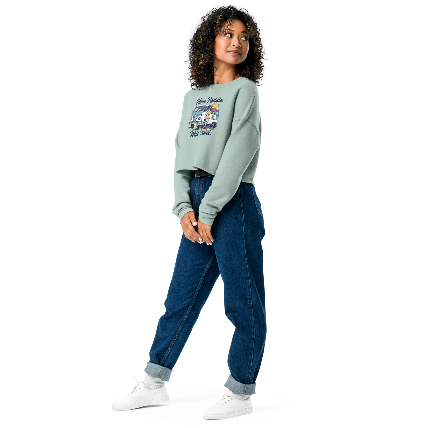 Women's Interclub Crop Sweatshirt