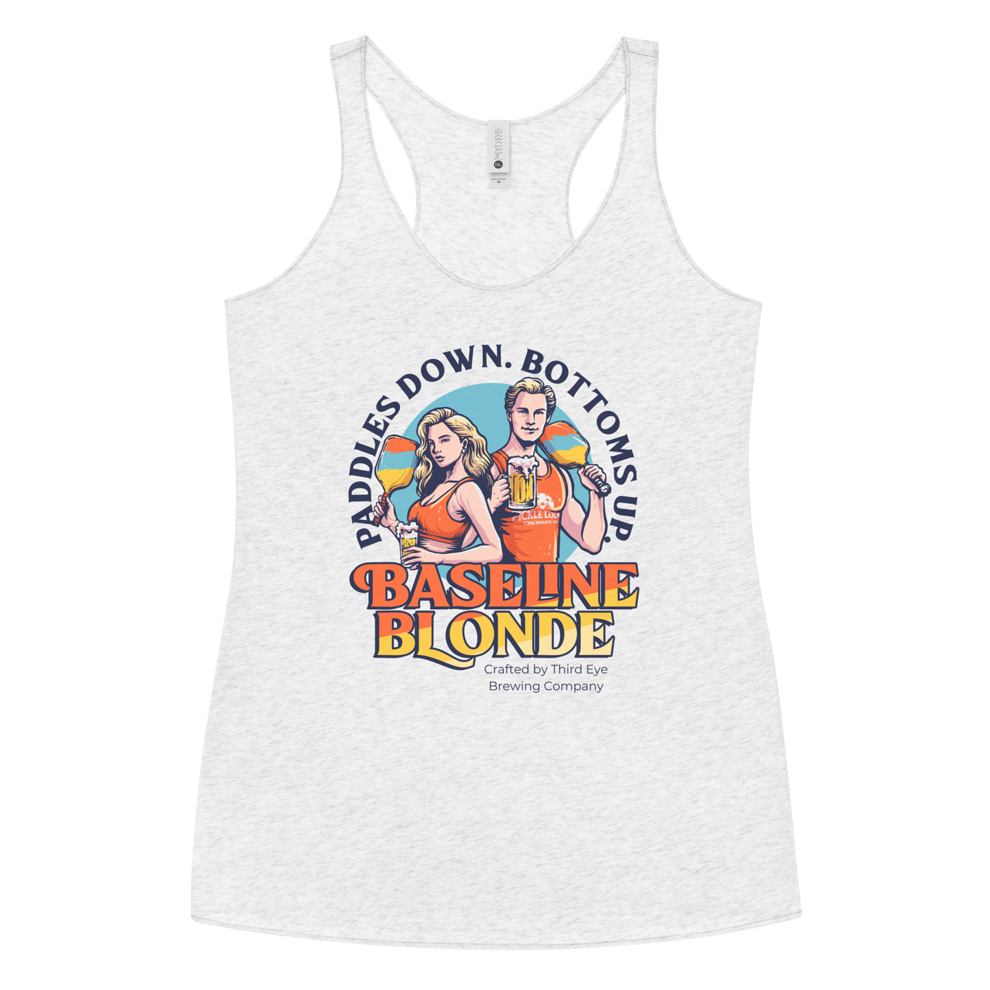 Baseline Blonde Women's Racerback Tank