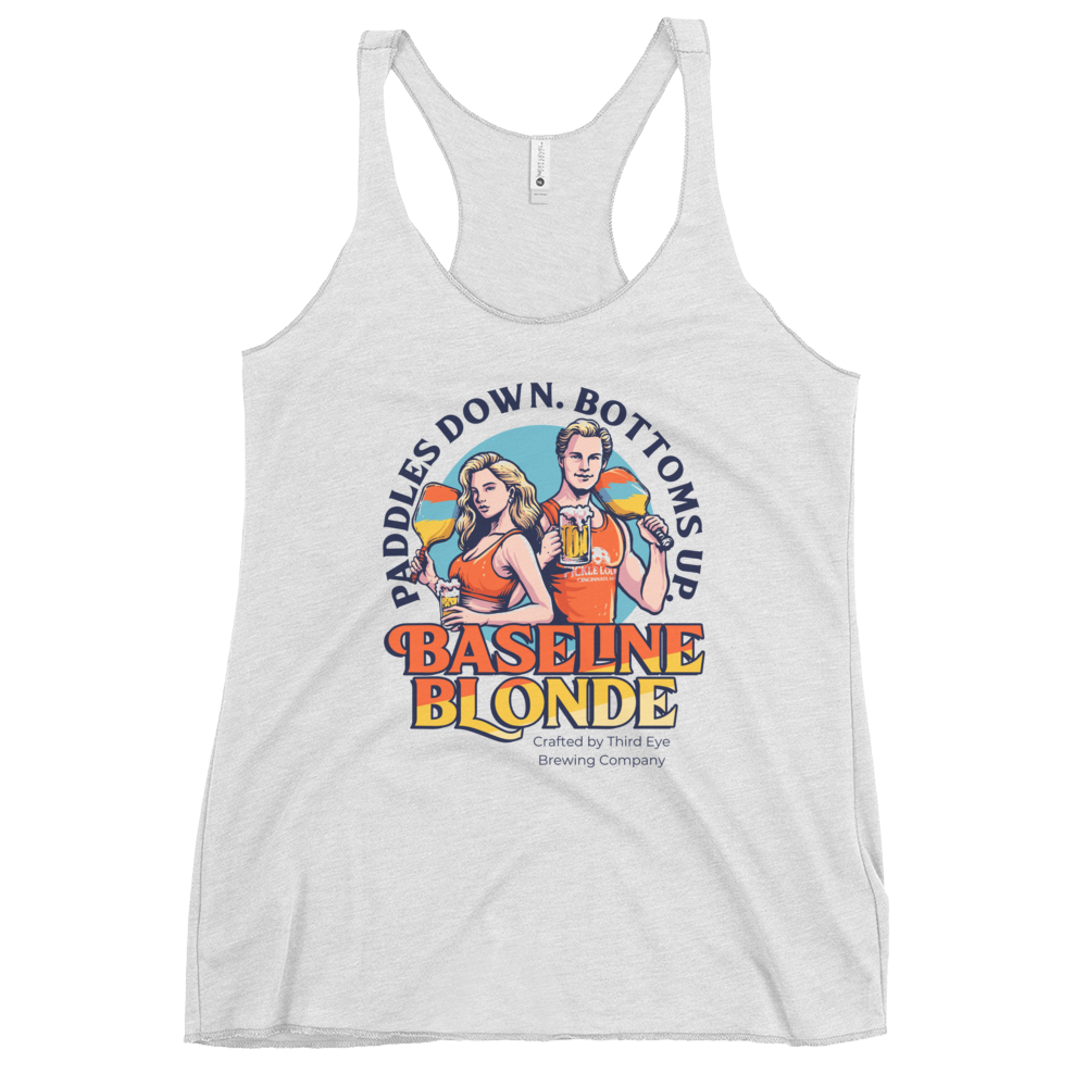 Baseline Blonde Women's Racerback Tank